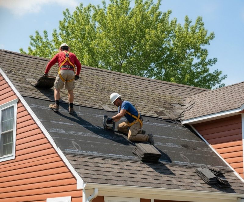 Asphalt Roof Replacement in Worcester, MA