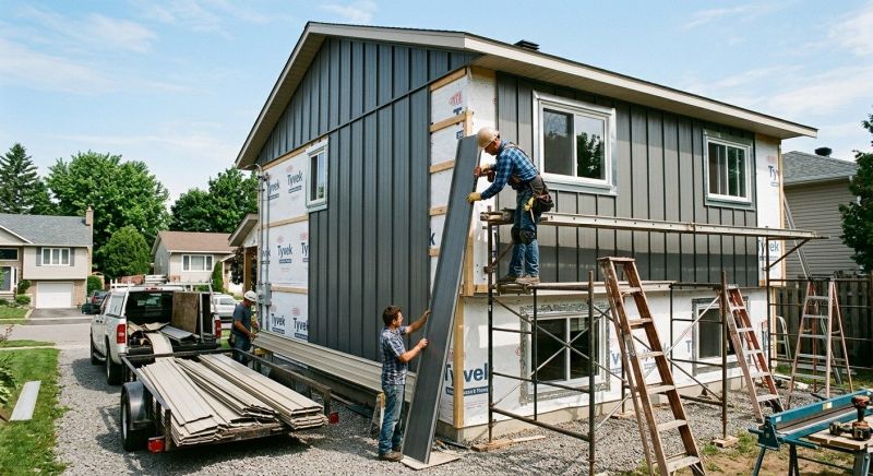 Metal Siding Replacement in Boston, MA
