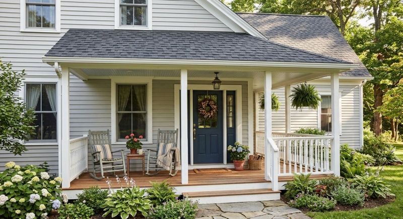 Porch Roofing Installation in Boston, MA