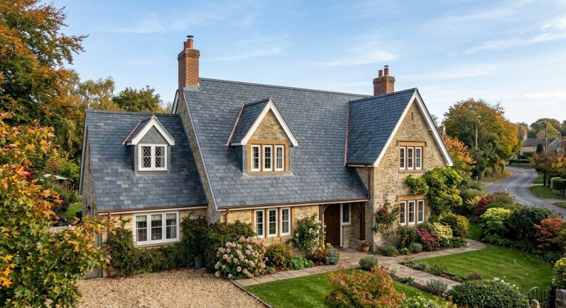 Slate Roof Construction in Fredericksburg, VA